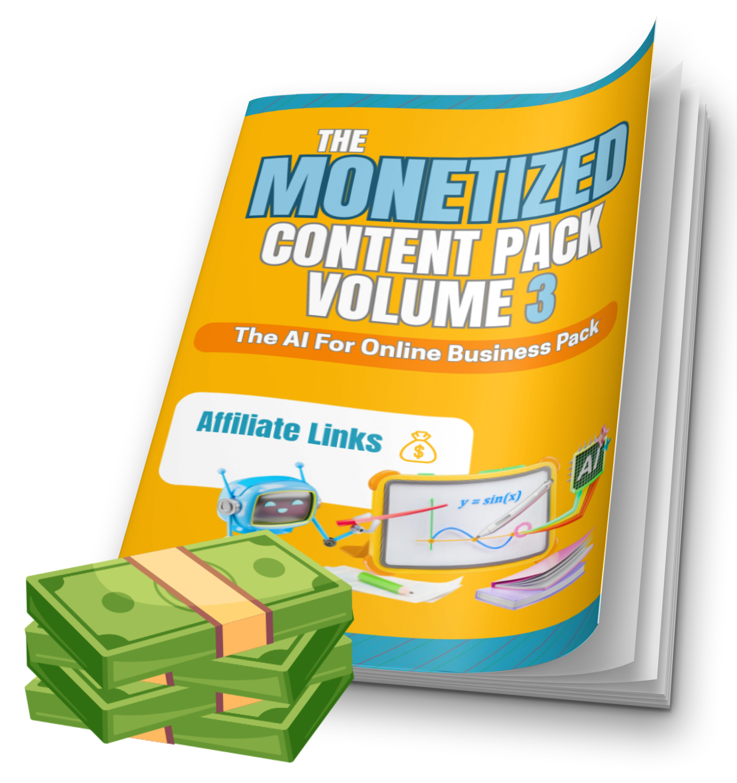 The Monetized Content Pack Volume 3 - Affiliate Links Cover 2
